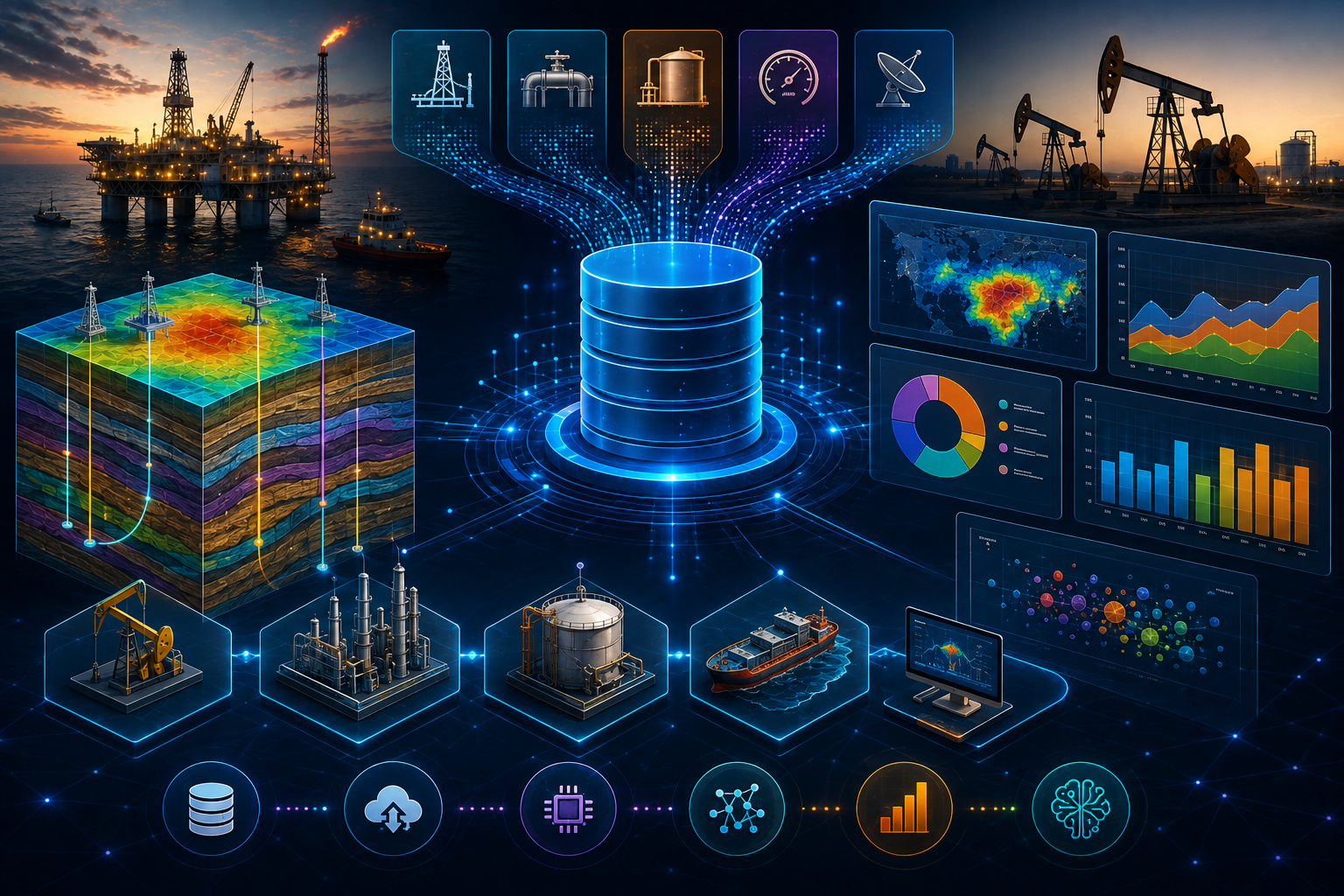 Diploma in Integrated Oil & Gas Analytics Using Big Data: A full well Lifecycle Approach